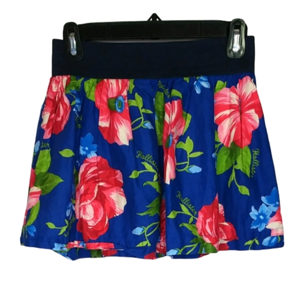 Hollister Dresses & Skirts - Hollister Lined Floral Print Cotton Skirt Size S